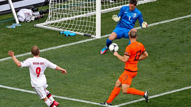 EURO 2012 - Michael Krohn-Dehli Goal - Netherlands vs Denmark